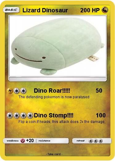Pokemon Lizard Dinosaur