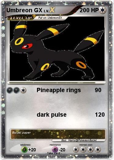 Pokemon Umbreon GX