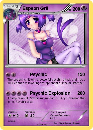 Pokemon Espeon Gril