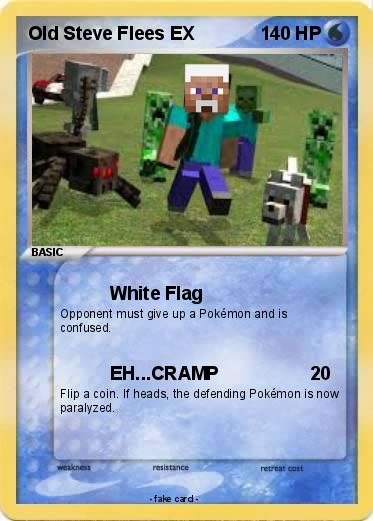 Pokemon Old Steve Flees EX