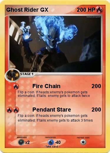 Pokemon Ghost Rider GX