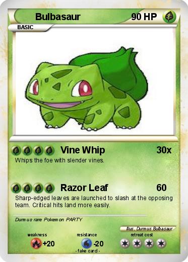 Pokemon Bulbasaur