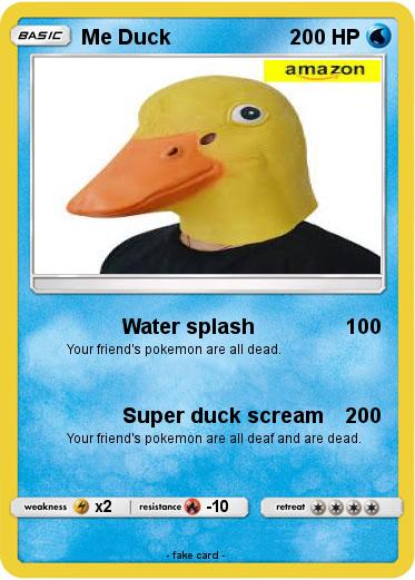 Pokemon Me Duck