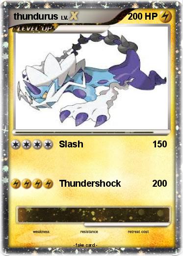 Pokemon thundurus