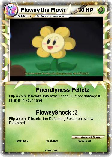 Pokemon Flowey the Flowr