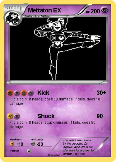 Pokemon Mettaton EX