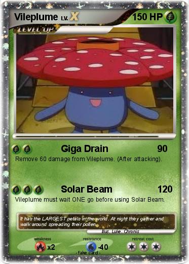 Pokemon Vileplume