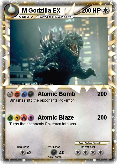 Pokemon M Godzilla EX