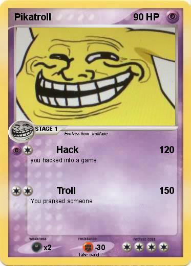Pokemon Pikatroll