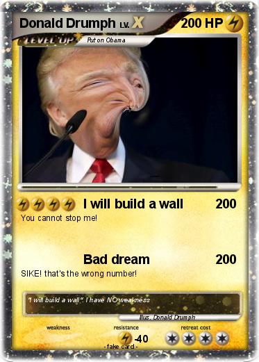 Pokemon Donald Drumph