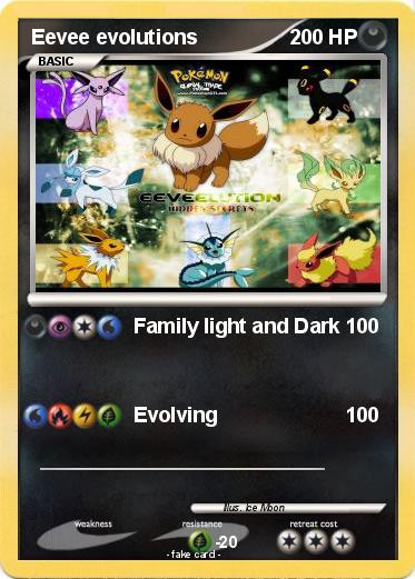 Pokemon Eevee evolutions