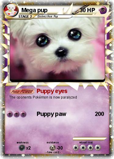 Pokemon Mega pup