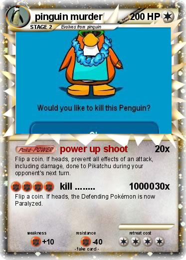 Pokemon pinguin murder