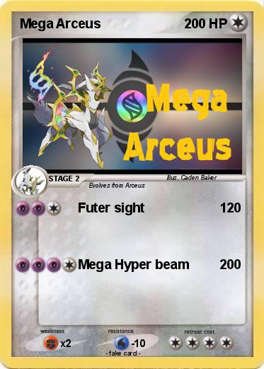 Pokemon Mega Arceus