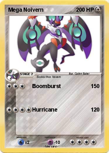 Pokemon Mega Noivern