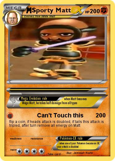 Pokemon Sporty Matt