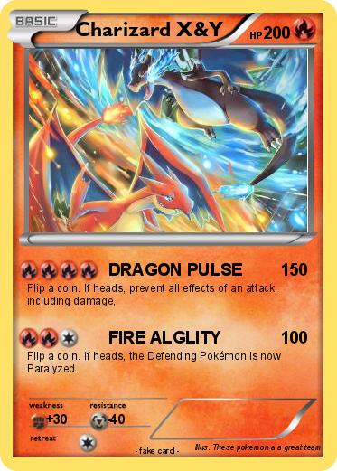 Pokemon Charizard X&Y