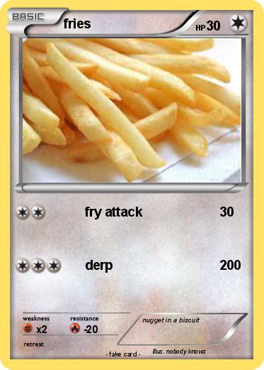Pokemon fries