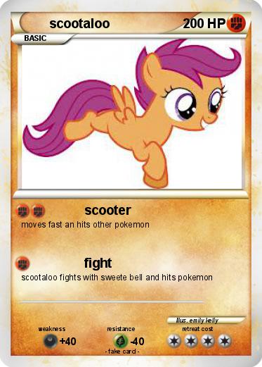 Pokemon scootaloo