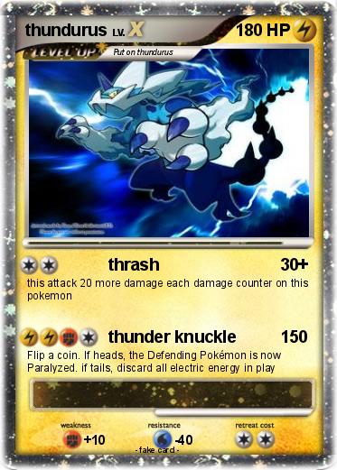 Pokemon thundurus