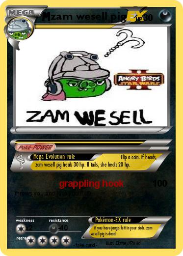 Pokemon zam wesell pig