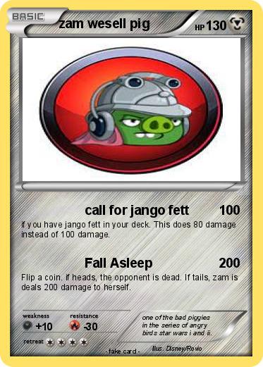 Pokemon zam wesell pig