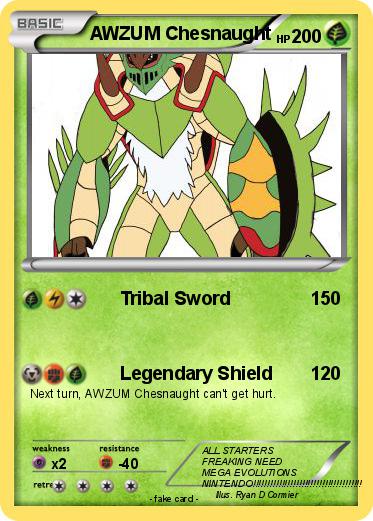 Pokemon AWZUM Chesnaught