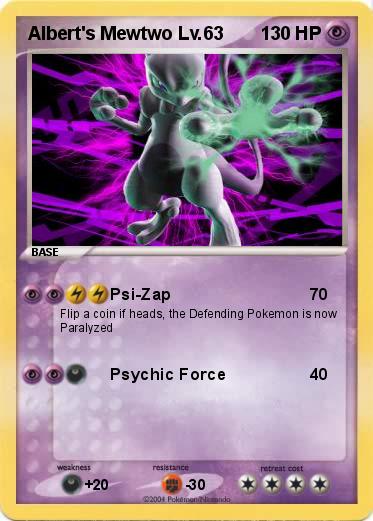 Pokemon Albert's Mewtwo Lv.63