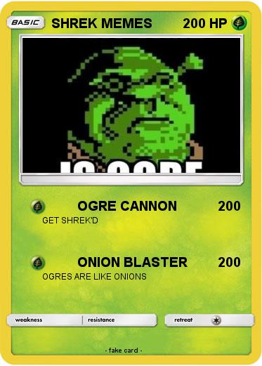 Pokemon SHREK MEMES