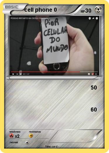 Pokemon cell phone 0