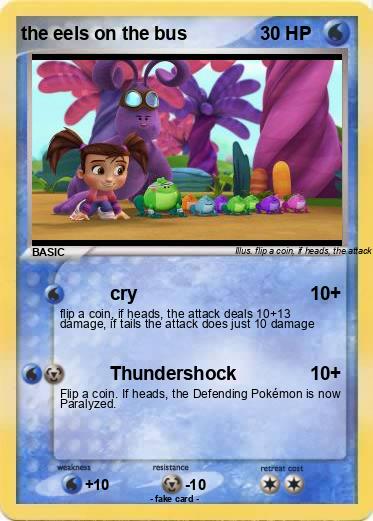 Pokemon the eels on the bus