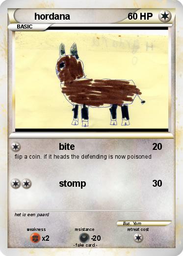 Pokemon hordana