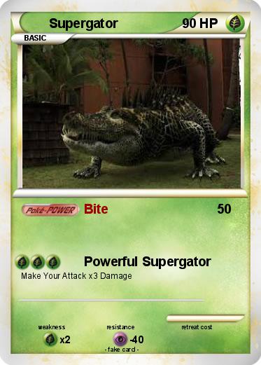 Pokemon Supergator