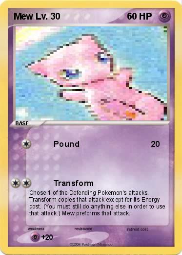 Pokemon Mew Lv. 30