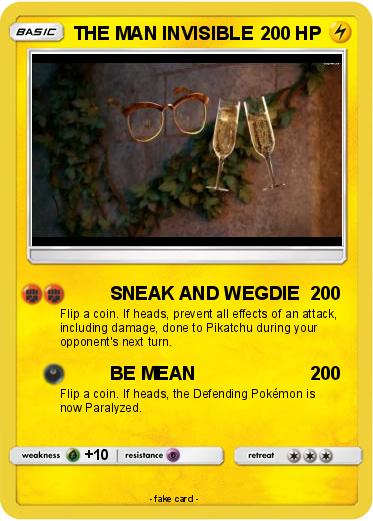 Pokemon THE MAN INVISIBLE