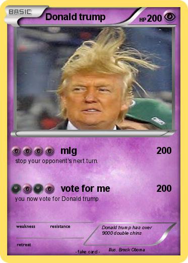 Pokemon Donald trump