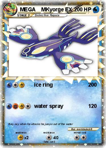 Pokemon MEGA    MKyorge EX