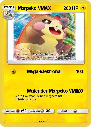 Pokemon Morpeko VMAX