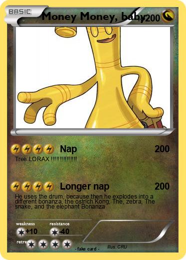 Pokemon Money Money, baby