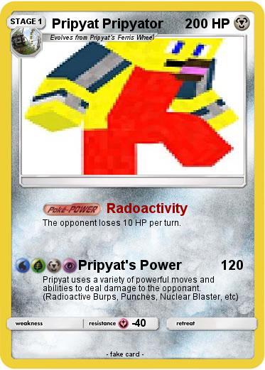 Pokemon Pripyat Pripyator