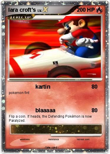 Pokemon lara croft's