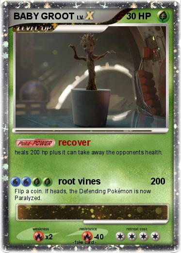 Pokemon BABY GROOT