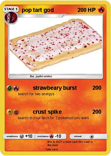 Pokemon pop tart god