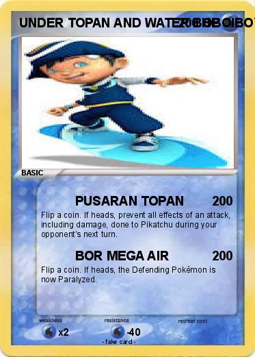Pokemon UNDER TOPAN AND WATER BOBOIBOY