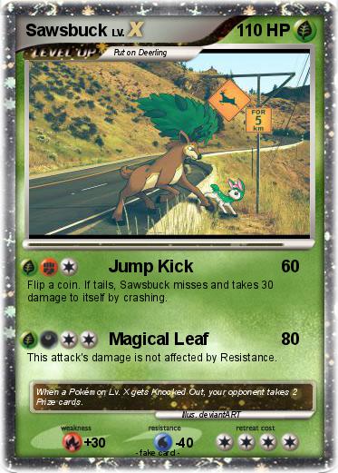 Pokemon Sawsbuck