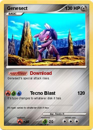 Pokemon Genesect