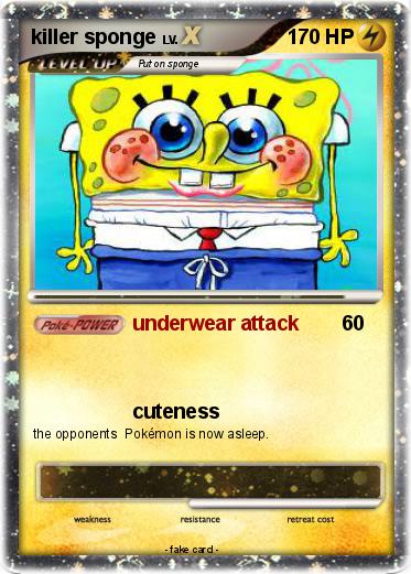 Pokemon killer sponge
