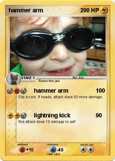 Pokemon hammer arm
