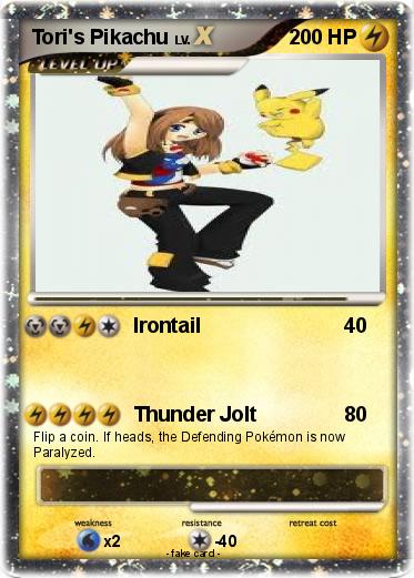 Pokemon Tori's Pikachu