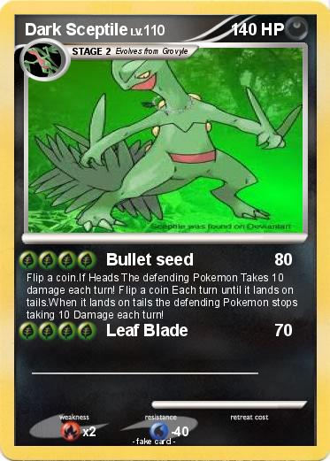 Pokemon Dark Sceptile